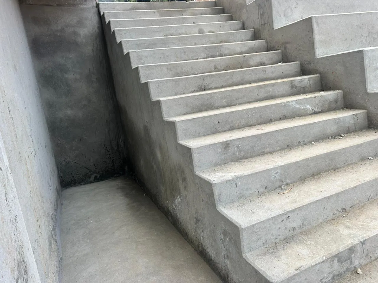 Khadbari Rangasala — concrete stairwell