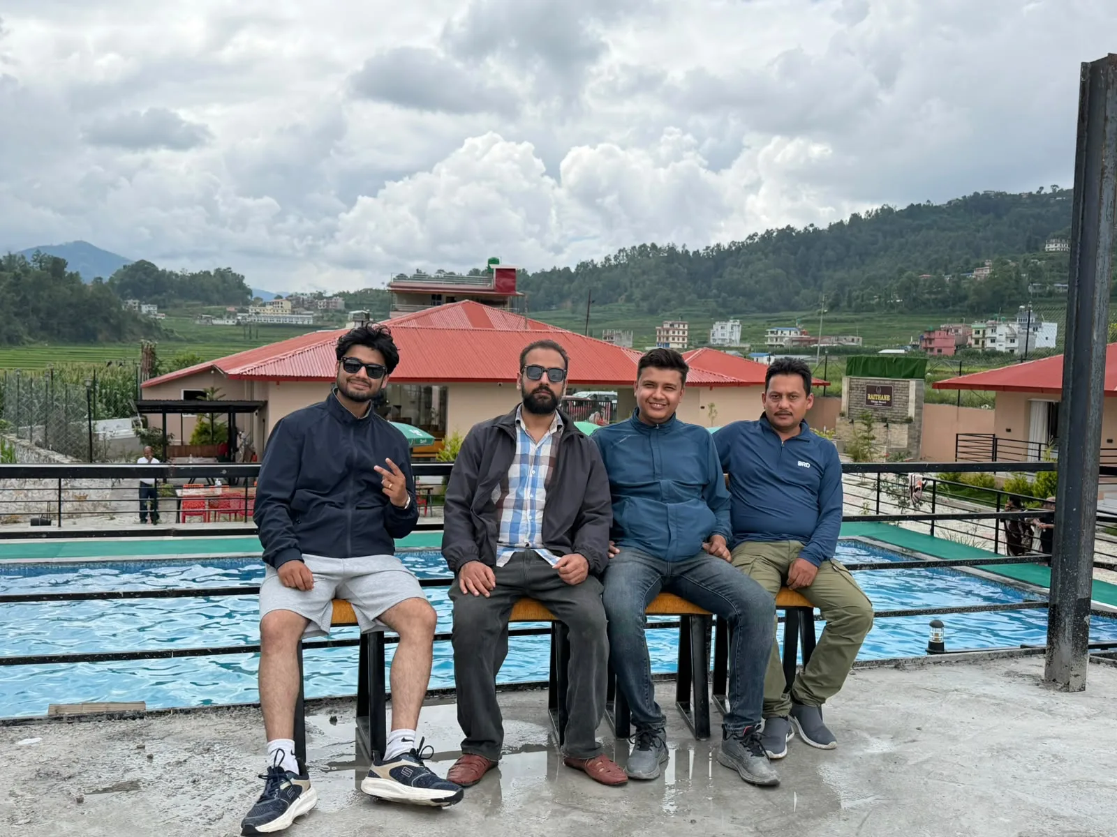 Poolside at Raithane