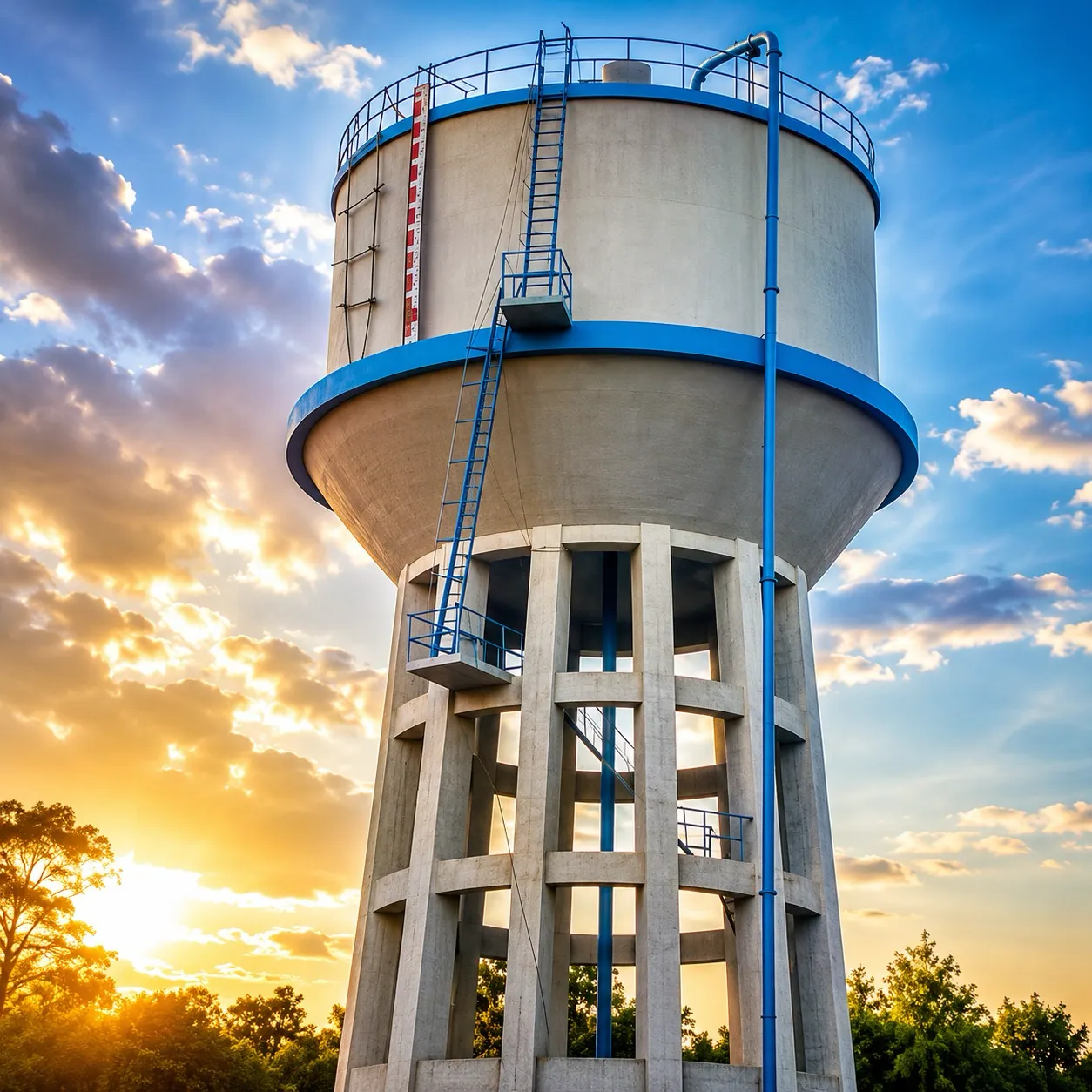 RCC Overhead Tank 225 cu.m — Sisaiya WSP